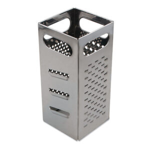 4 X 4 X 9" S/S Grater / Edges / 12