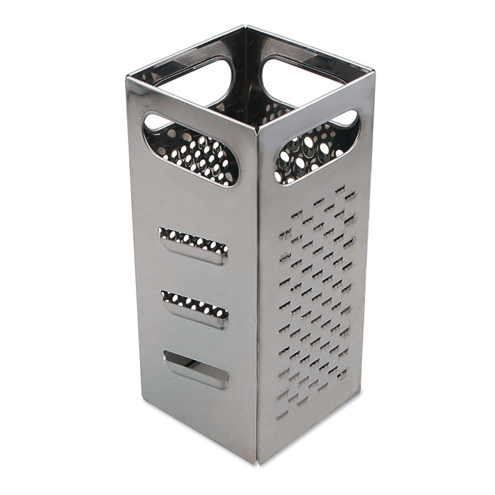 4 X 4 X 9" S/S Grater / Edges / 12