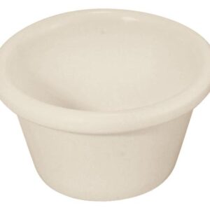 1 1/2 oz / Plain Ramekin / Melamine / Bone