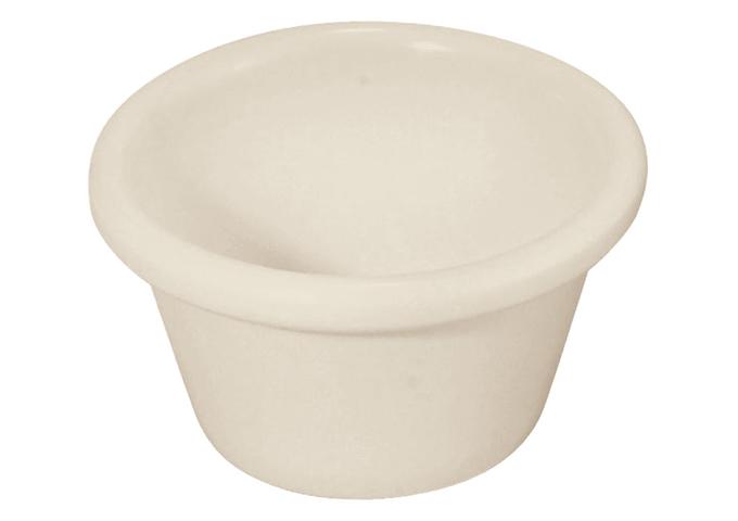 1 1/2 oz / Plain Ramekin / Melamine / Bone