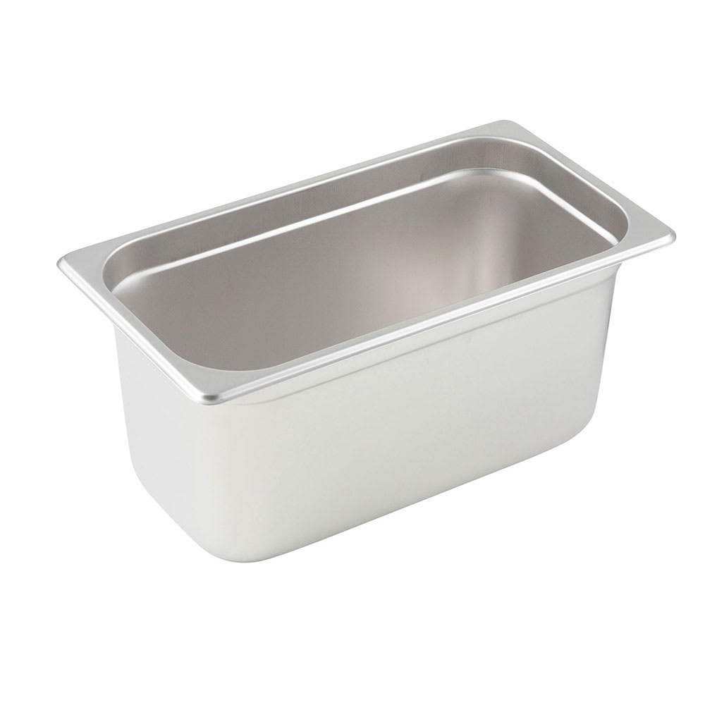 Anti-jam Steam Pan, 1/3 Size, 6", 24 Ga