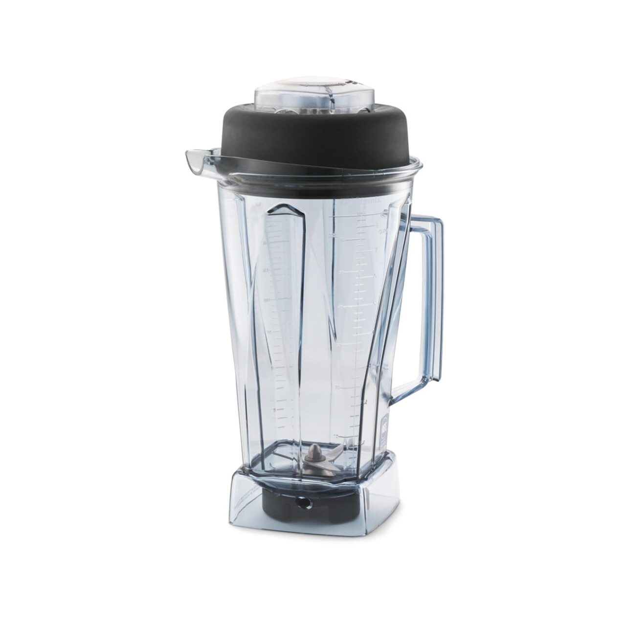 64 oz Clear Blender Jar with Lid and Wet Blade