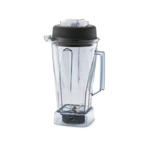 64 oz Clear Blender Jar with Lid and Wet Blade