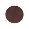 11" Round / Non-Slip Tray / Brown / 12