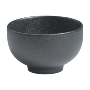 4.5" Foot Rice Bowl/Blk/48