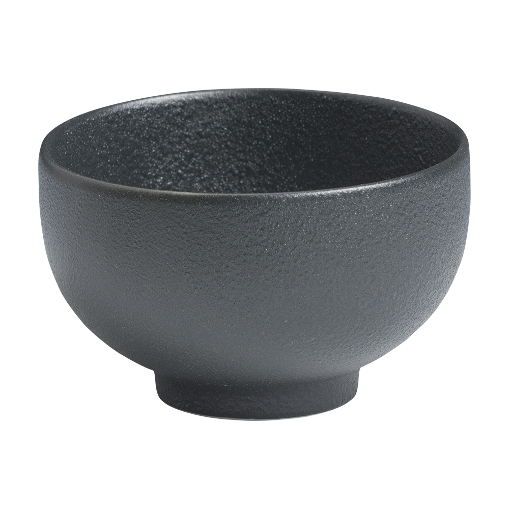 4.5" Foot Rice Bowl/Blk/48