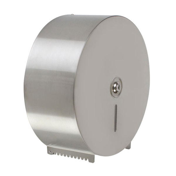 Jumbo-Roll Toilet Tissue Dispenser, 18/8 S/S