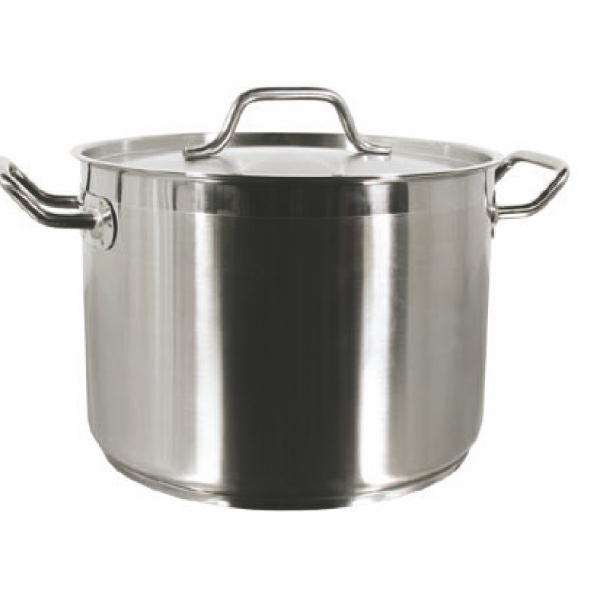 40 Qt S/S Stock Pot W/ Lid / 4