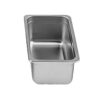 Third Size 4" Deep 24 Gauge Anti Jam Pans