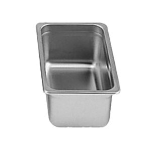 Third Size 4" Deep 24 Gauge Anti Jam Pans