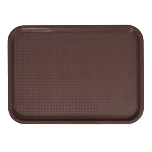 Fast Food Tray / 12 X 16" Rectangle / Brown / D