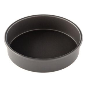 8" Dia. x 2" H / Round Cake Pan / Anodized Aluminum