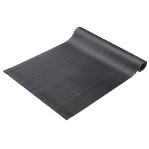Dp Grve 2" Wd Corrugt Black Vinyl Mat / 1/8"