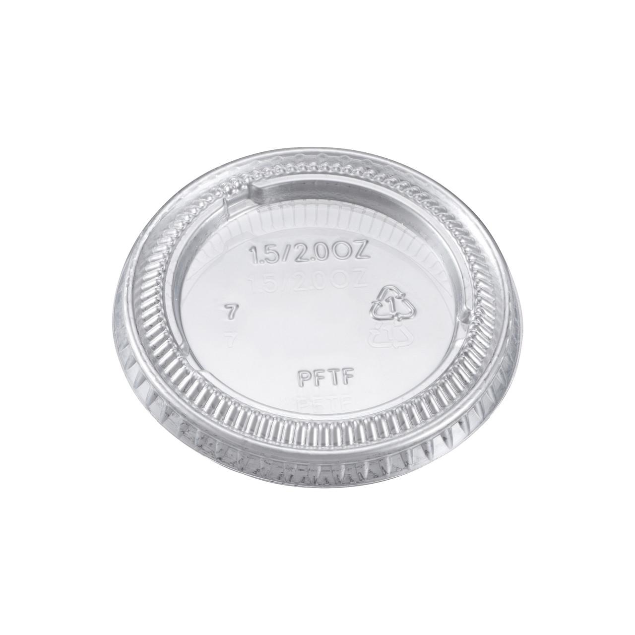 1.5Oz & 2Oz/Lid Flat Pet/Portion Cup/PC150250L