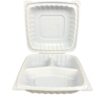 Clamshell / MFPP / Container / 3-Comp / 9X9"/ 150