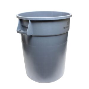 32 Gallon / Trash Can / Grey