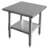 Work Table / 24" x 24" x 35" / 18G / S/S